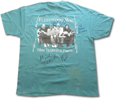 Fleetwood Mac Signed Autographed T-Shirt McVie Bramlett PSA • $299.99