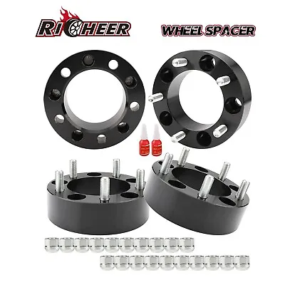 4PCS 2  5x5.5 Wheel Spacers For 2012-2018 Dodge Ram 1500 2WD 4WD Black M14x1.5 • $92.99
