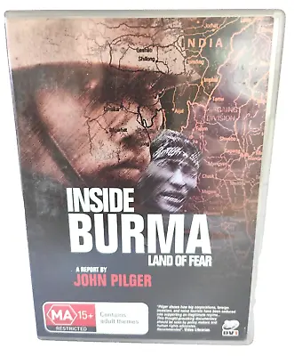 Inside Burma Land Of Fear (DVD 1998) John Pilger War Drama VGC - Fast Post 13 • $4.43