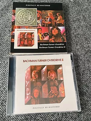 Bachman-Turner Overdrive & Overdrive II 2 Digitally Re-Mastered CD • £9.99