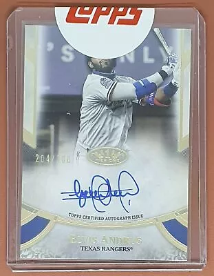 Elvis Andrus 2021 Topps Tier One Performers Auto /300 AUTOGRAPH MLB AUTO • $14.39