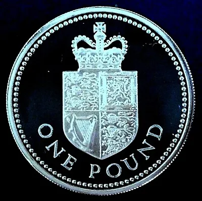 £1.67 • Buy 1988 One Pound  Royal Shield  .925 Silver Proof, Capsule - Excellent