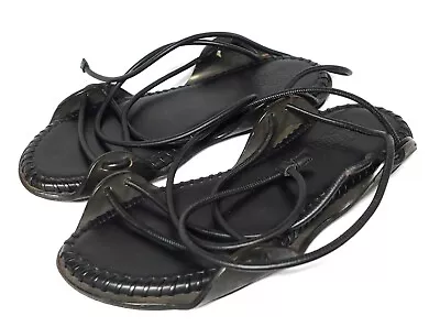 Salvatore Ferragamo Men’s Gladiator Ankle Strap Sandals 12 • $79.95