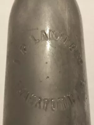 I P Lankford (Ira Purnell) Franktown Northampton County VA Virginia Bottle • $84.95