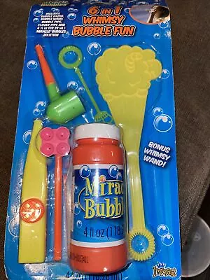 Miracle Bubbles - 6 In 1 Whimsy Bubble Fun • $11.70