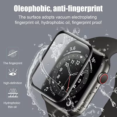 Apple Watch Screen Protector Tempered Thin Case Cover Clear IWatch Series - AUS • $5.95