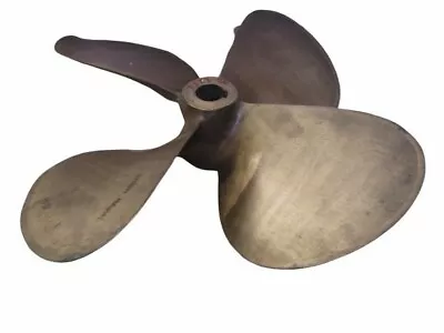 LARGE - VINTAGE Marine Boat PROPELLER - BRASS - Nautical / Maritime / Naval • $483.99