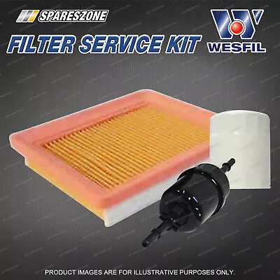 Wesfil Oil Air Fuel Filter Service Kit For Ford Fiesta WQ XR4 2.0L 06/07-12/08 • $71.99