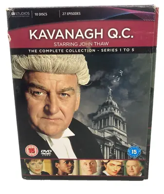 BBC Studios Kavanagh QC The Complete Collection Series 1-5 DVD Region 2 • £21.66