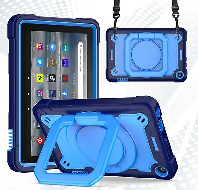 Amazon Fire 7 Tablet Case 12th Generation 2022 Release Shockproof Rubber Case • $7.99