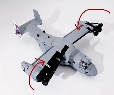 $44.88 • Buy Wltk US Marine Corps V22 Osprey Tiltrotor Aircraft 1/72 Diecast Model