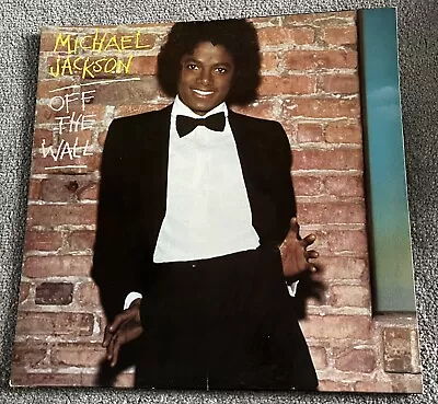 Michael Jackson - Off The Wall (1979) Vinyl LP UK Early Press Orange Label • £14.99