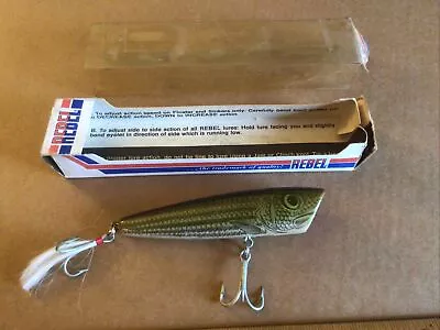 Rebel Floating Musky Lure5” Long1 1/2 Ounceexcellent Used Condition • $16.99