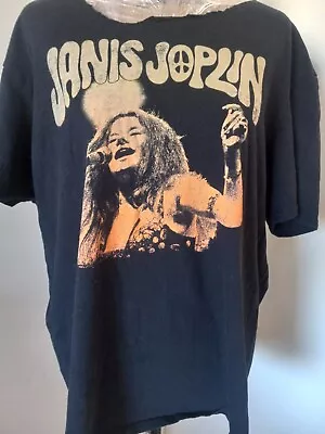 JANIS JOPLIN Vintage Style Distressed Tshirt • $9.99