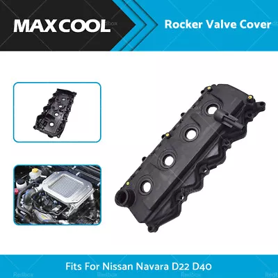 13264-VM00A Rocker Valve Cover Fits For Nissan Navara D22 D40 YD25DDTi 2002-2019 • $67