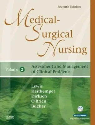Medical-Surgical Nursing: Assessment And Management Of Clinical Problems 2-Volu • $13