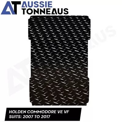 Checker Plate Rubber Mat For Holden Commodore VE VF Ute - SS|SV6|SSV|MALOO|HSV • $159