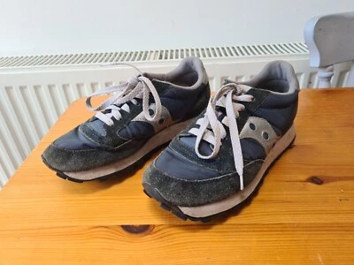 £16 • Buy Saucony Jazz Blue / Grey Trainers Women's Size 5 Uk