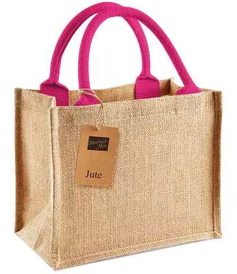 Westford Mill Laminated Jute Mini Gift Bag • £3.25