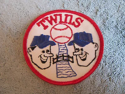 Minnesota Twins Cloth Patch 4 Inch Round Team Baseball NEW Jersey Embroidered • $9.75