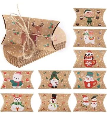 $9.99 • Buy LOKIPA Christmas Small Boxes, 36 Gift Pillow Boxes Candy Jewellery Box For Chris