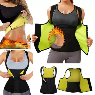 Women Shaper Sauna Vest Fajas Reductoras Abdomen Para Sudar Y Perder Peso Rapido • $20.14