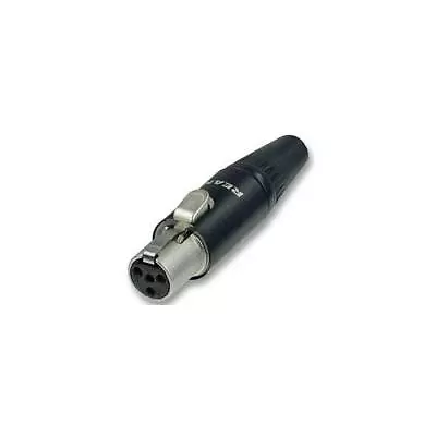 Neutrik - Rt4fc-b - Mini Xlr Socket In-line 4p • £6.99