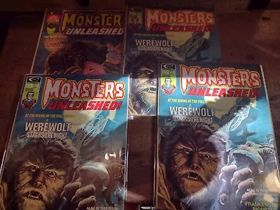 Monsters Unleashed Lot Of 4 Magazine Horror Curtis • $72.70