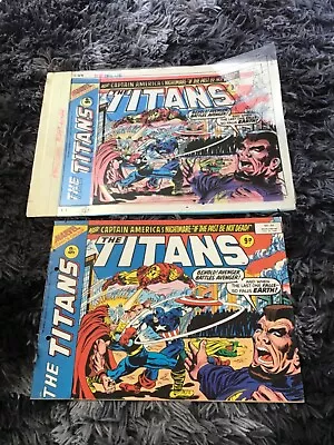 Marvel The Titans Printers Proofs And Progressives Comic Book Artwork • £30