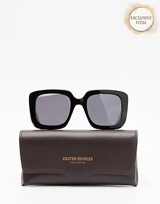 RRP€330 OLIVER PEOPLES Franca Oversized Square Sunglasses HANDCRAFTED Polarised • $4.94