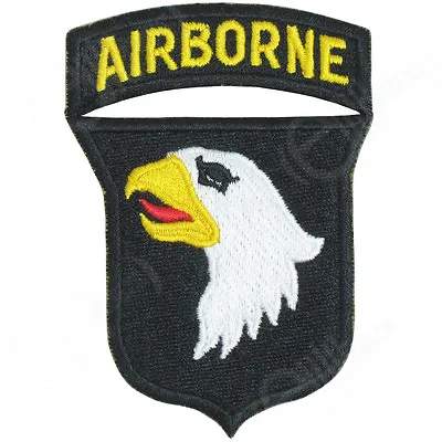 101st Airborne - Screaming Eagles WW2 Repro Badge Patch Sleeve Shoulder Arm New • £5.75