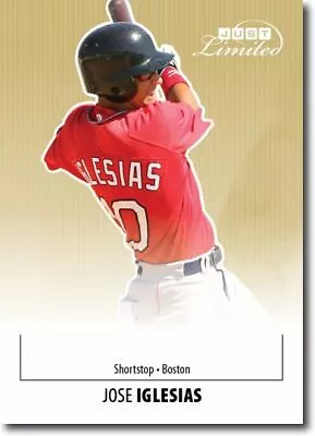 JOSE IGLESIAS 2011 Just LIMITED Rookie Mint GOLD Parallel RC #/100 • $1.75