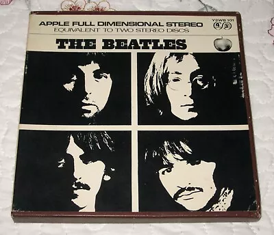 The Beatles-White Album-Reel To Reel Tape-Y2WB 101 - 4 Track - 3 3/4 Ips • $49.99