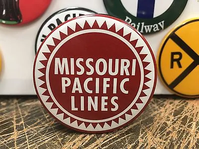 MISSOURI PACIFIC LINES Railroad RAILWAY Full Backed Refrigerator MAGNET • $7.99