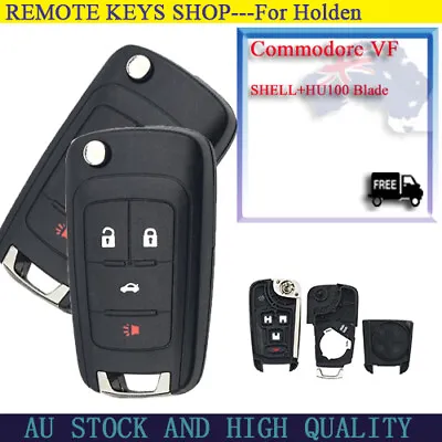 $18.47 • Buy 2*Flip Key Suit For HOLDEN COMMODORE VF 2013+ Remote Blank Shell/Case/Enclosure