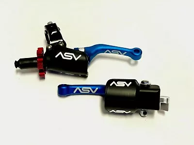 ASV C6 SHORTY Pro Pack Brake Clutch Lever BLUE YFZ 450 / YFZ 450R Raptor 700 250 • $332