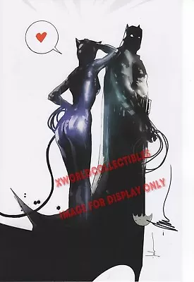 BATMAN & CATWOMAN ART PRINT SDCC 2023~  SIGNED By JOCK 11x17 • $39.99