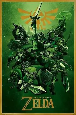 The Legend Of Zelda : Link - Maxi Poster 61cm X 91.5cm New And Sealed • $11.81