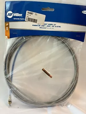 Miller .035 -.045 Liner 15ft Brand New With Tip • $10