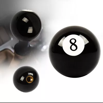 Manual Transmission No.8 Billiard Ball Custom Gear Shifter Shift Knob Car Lever • $11.92