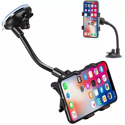 In Car Phone Holder 360° Rotatable IPhone Mobile Phone Suction Universal Mount • £4.05