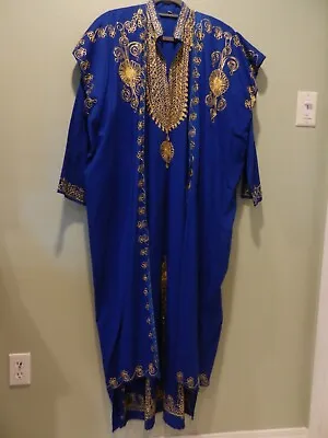 Mardi Gras Costume Authentic Egyptian Royalty 3 Piece Made In EGYPT Cotton • $65