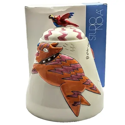 Studio Nova Food Chain Cookie Jar Cat- Dog-bird-worm Chase 10  • $59.01