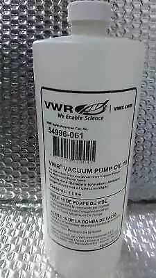 $24.99 • Buy VWR 54996-061 Vacuum Pump Oil 19 1 Liter