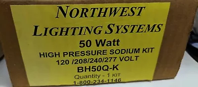 NEW Northwest Lighting Systems BH50Q-K High Pressure Sodium Kit 50 Watt 120V • $45