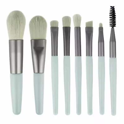 $9.40 • Buy 8pcs Makeup Brush Pro Set Foundation Powder Blusher Face Eye Eyebrow Brushes AU