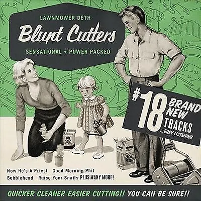 LAWNMOWER DETH BLUNT CUTTERS - TRANSPARENT GREEN VINYL LP New 5013929018983 • $36.98