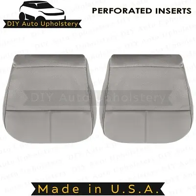1992-1999 For Ford E250 Econoline Van Front Bottom Vinyl Covers Gray Perforated • $197.59