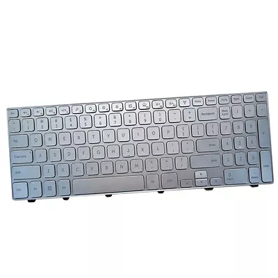 NEW Silver US Keyboard For Dell Inspiron 15-7000 7537 Laptop W/ Backlit • $61.06