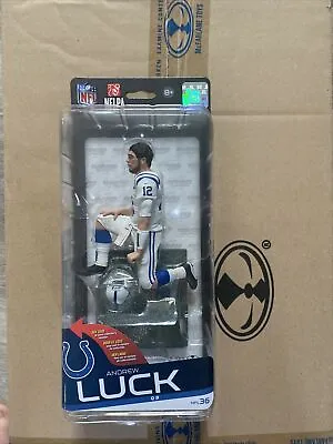 NFL Series 36 Andrew Luck McFarlane Variant White Jersey Colts Chase Only 1000 • $19.99